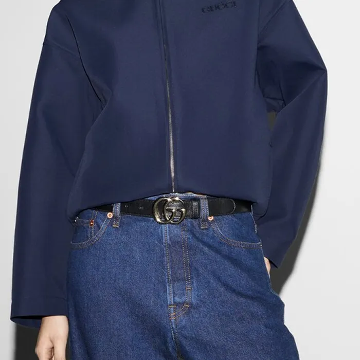 GUCCI Logo Plaque Belt-2