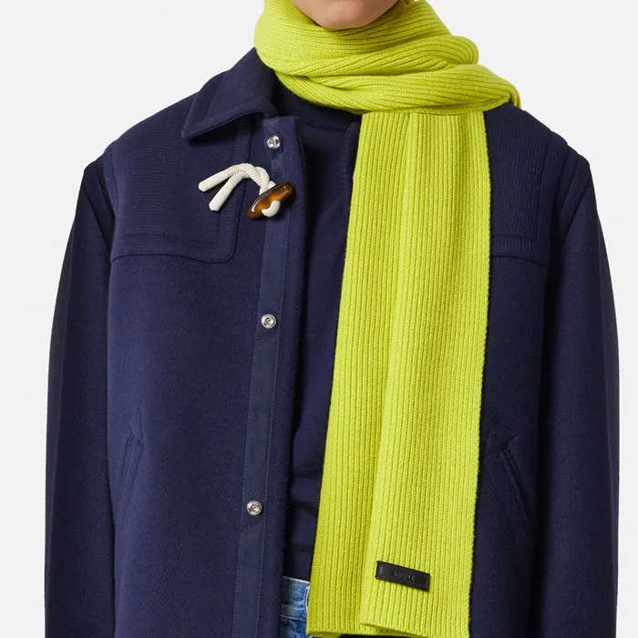 VERSACE Logo-appliqu� Scarf-1