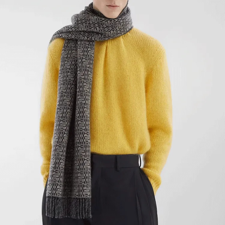 FENDI Ff Jacquard Scarf-2