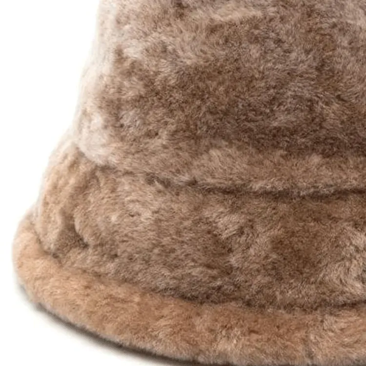 LOEWE Shearling Bucket Hat-2