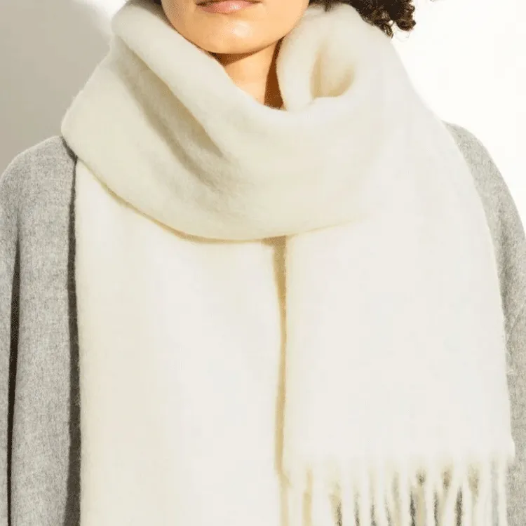 Canada Goose Brushed Effect Fringed Scarf-2