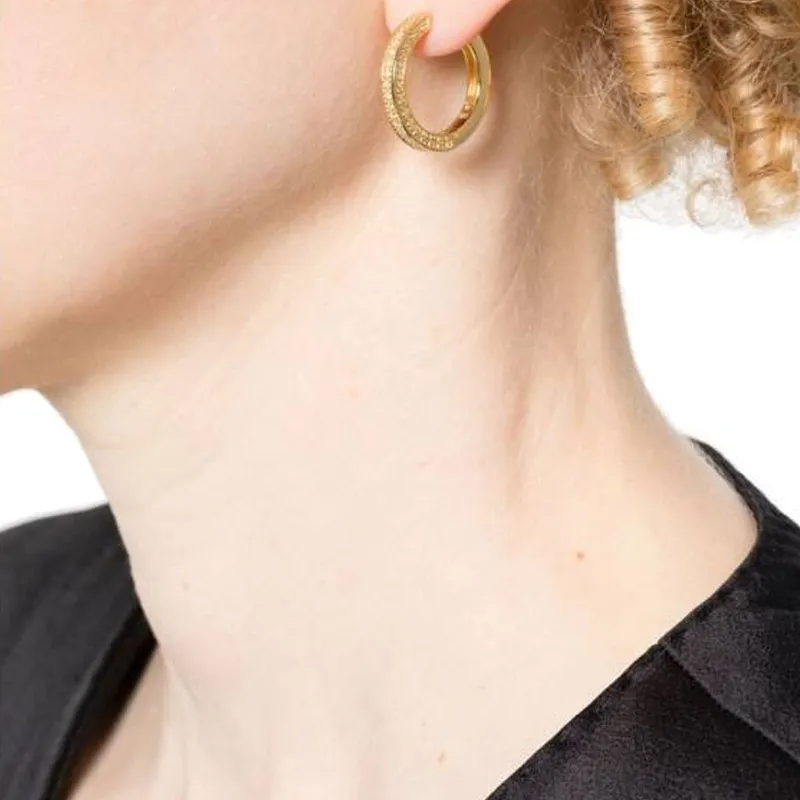 TOM WOOD Nova Medium Hoop Earrings-2