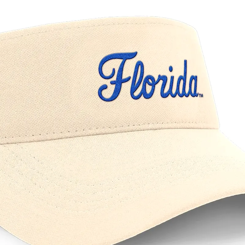 Nike Florida Gators Primetime Ace Men's Nike Dri FIT College Adjustable Visor-3