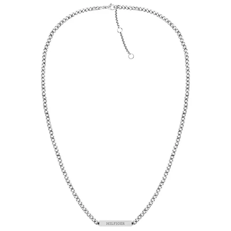 Tommy Hilfiger Steel Necklaces Women's Silver-1