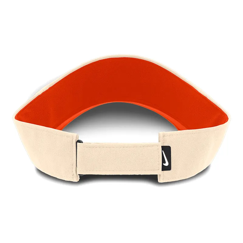 Nike Clemson Tigers Primetime Ace Men's Nike Dri FIT College Adjustable Visor-2