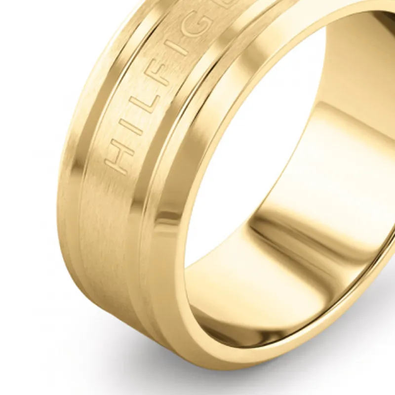 Tommy Hilfiger Stainless Steel Rings Women's Gold-2