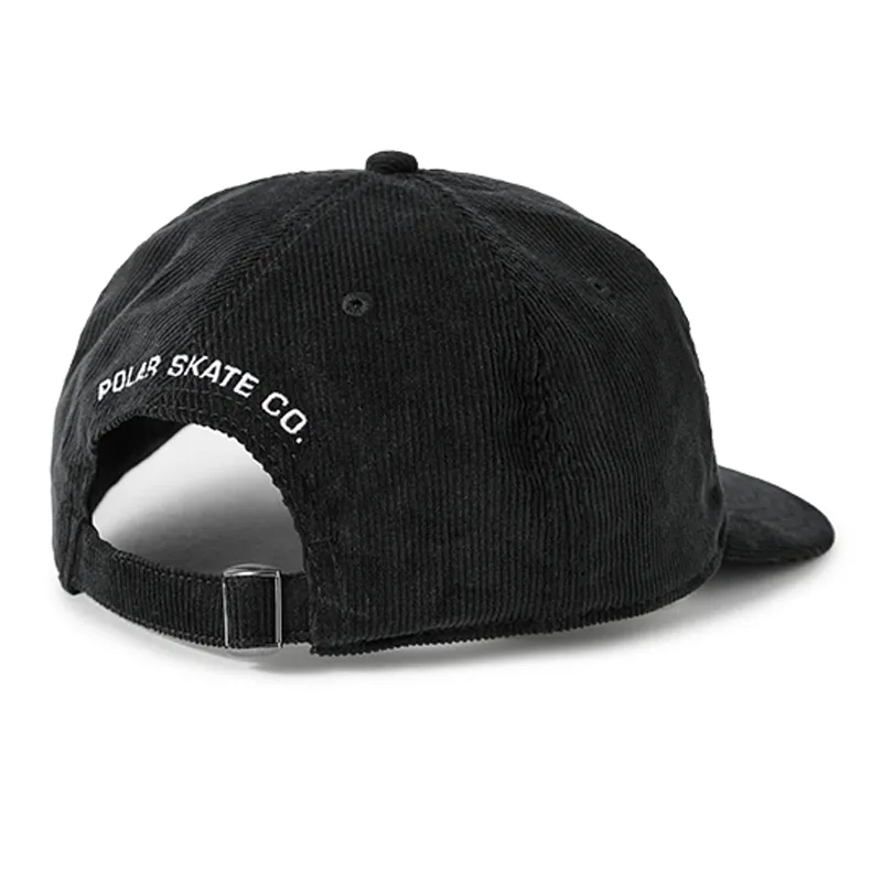 POLAR SKATE CO Cotton Baseball Caps Unisex Black-1