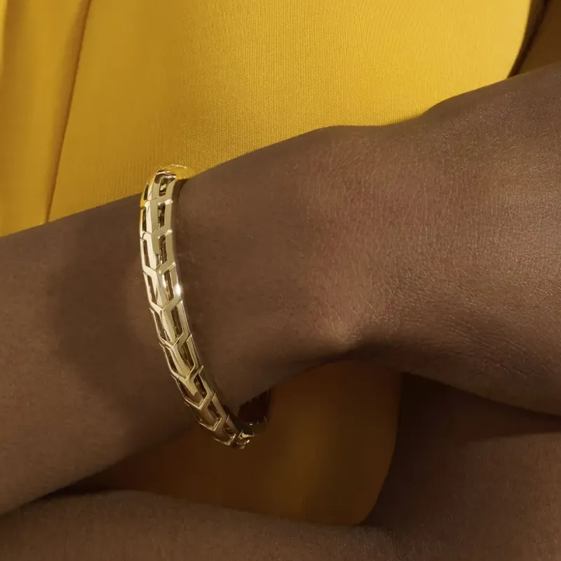 John Hardy 14K Yellow Gold Iconic 50 Bangle-4