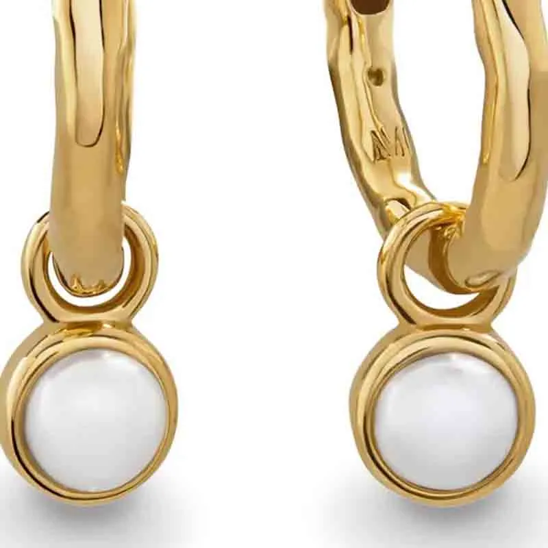 Monica Vinader Mini Siren Hoops-2
