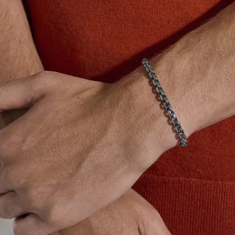 John Hardy Box chain Bracelet-3