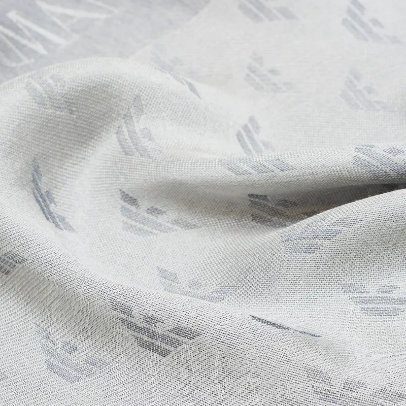 EMPORIO ARMANI Stole With Gradient effect Jacquard Mix-1