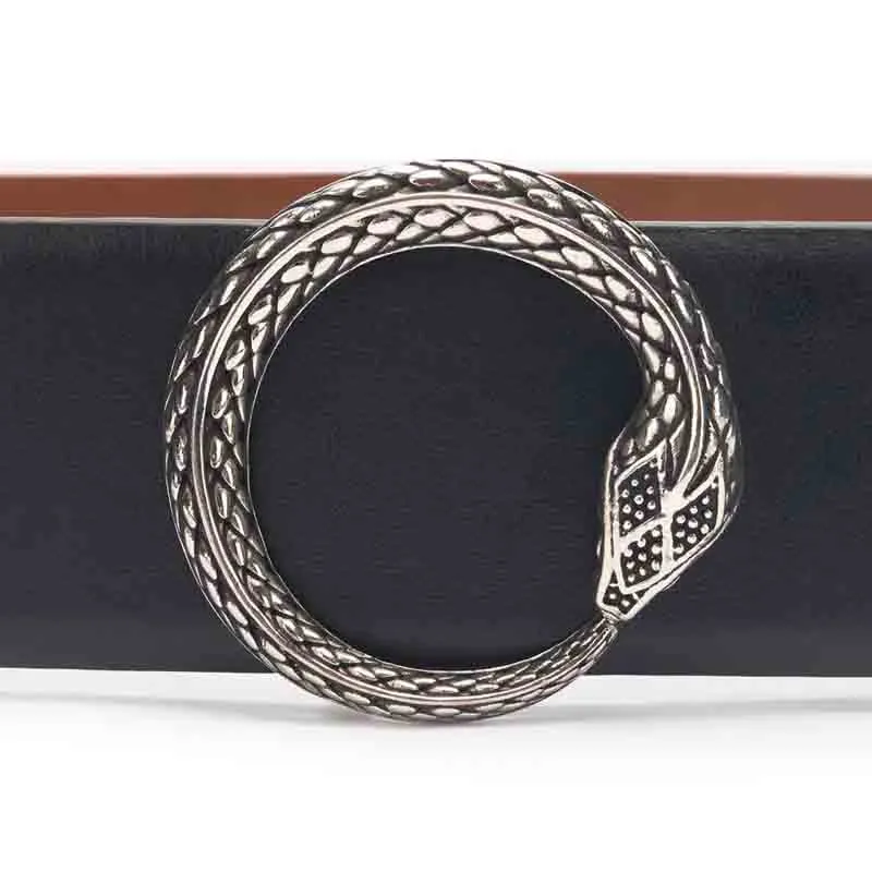 Roberto Cavalli Snake Buckle Belt-2