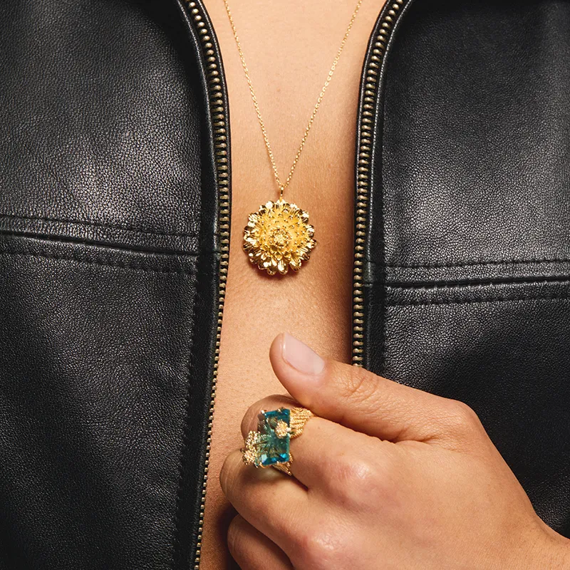 LES NEREIDES Gold Plated Necklaces Women's Gold-2