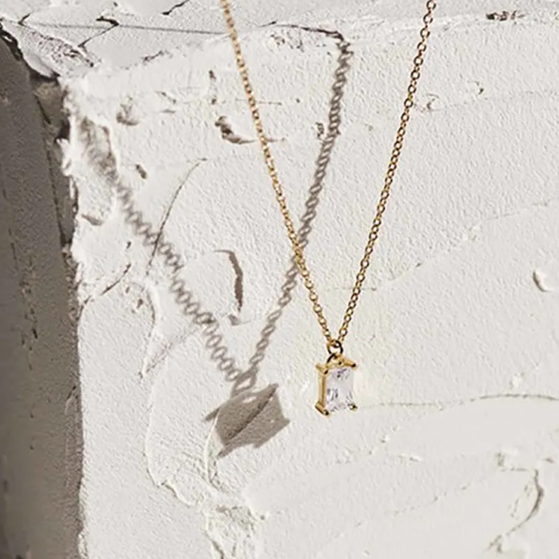 Radiant Gold Plated Necklaces Women's Gold-2
