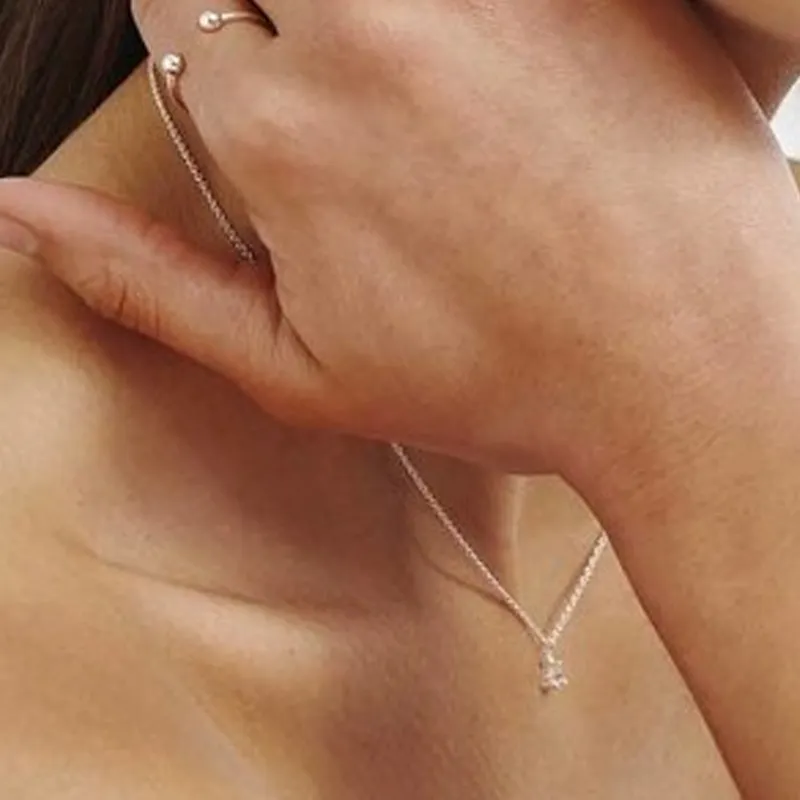 Radiant Silver Necklaces Women's Silver-2