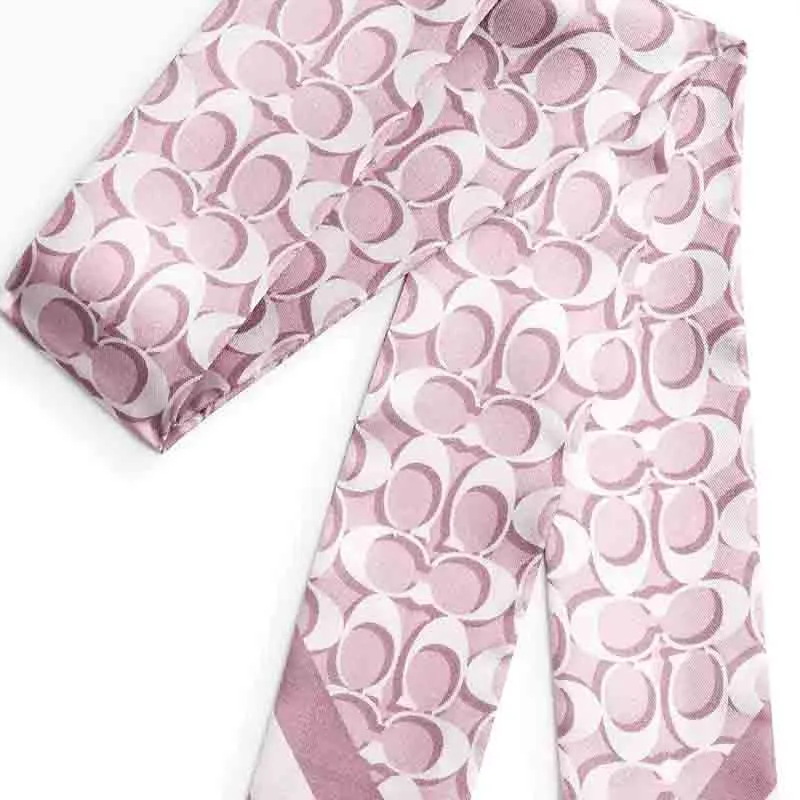 COACH Silk Scarves Women's Pink-1