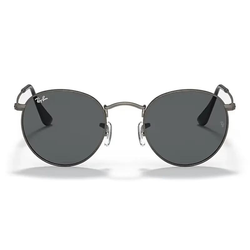 RayBan Metal Round Sunglasses Unisex Bronze-1
