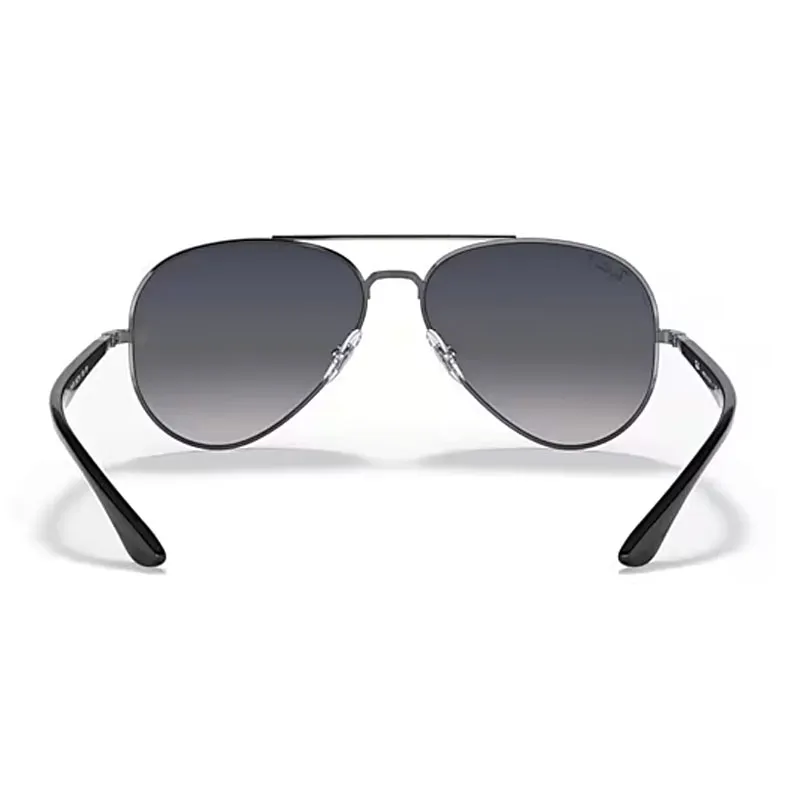 RayBan Metal Aviator Sunglasses Unisex Black-3