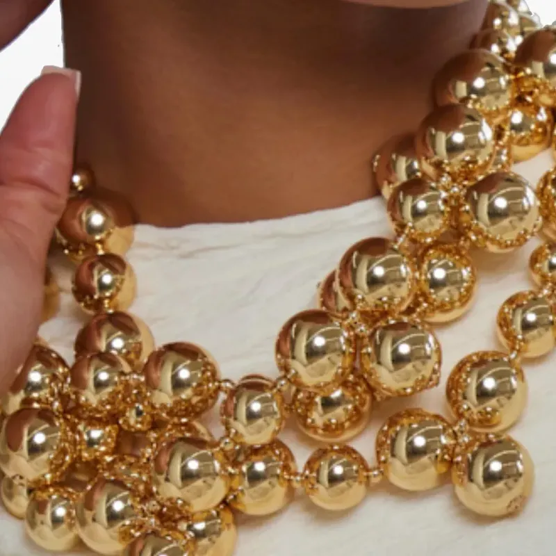 Kenneth Jay Lane Bead embellished Necklace-2