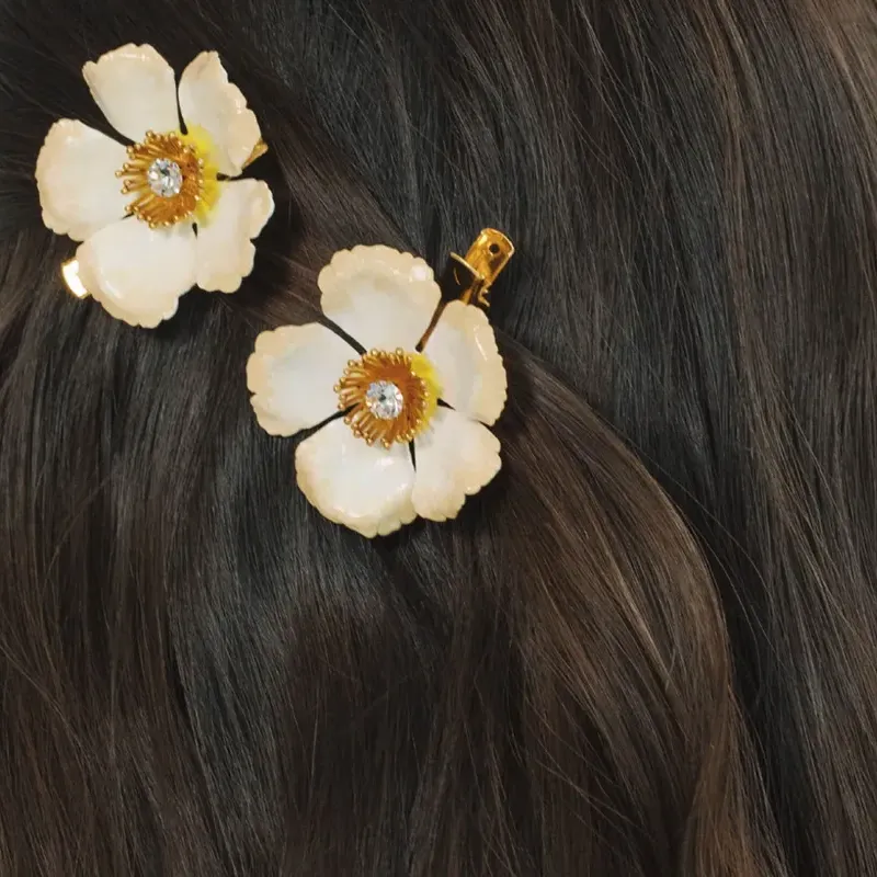 Jennifer Behr Debreanna Hair Clips Set Of Two-2