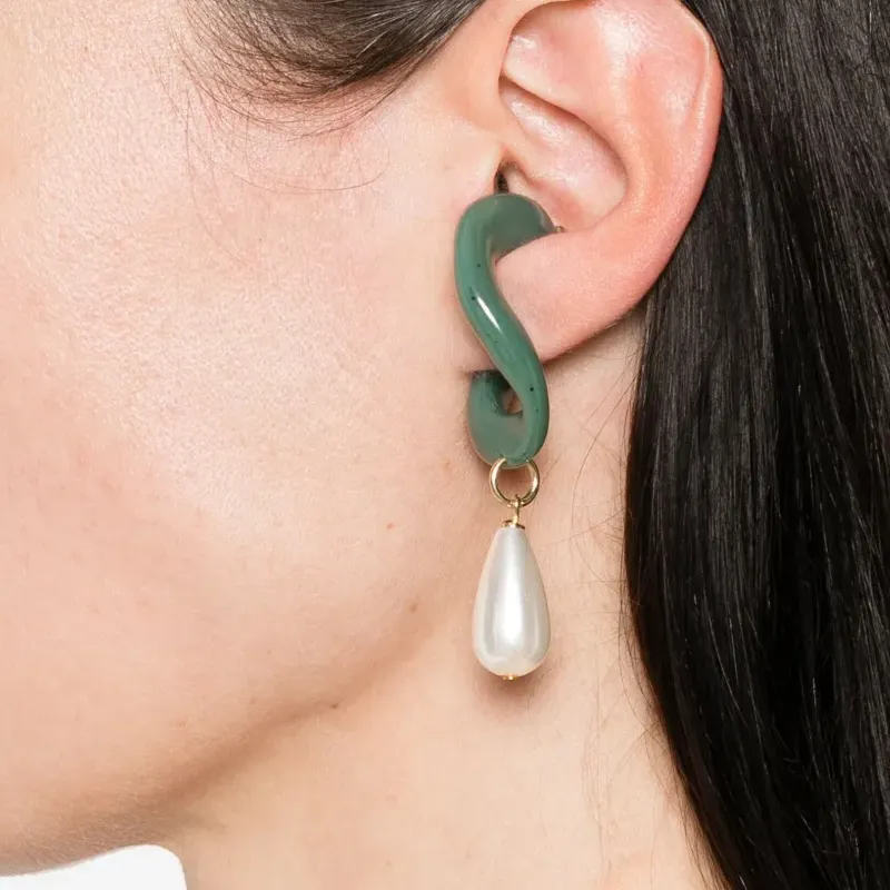 BEATRIZ PALACIOS Medium Link Earcuff-2