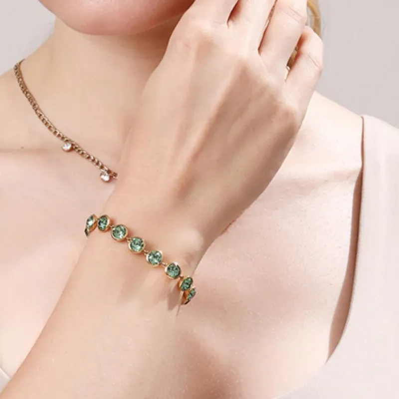 BROSWAY Titanium Steel Bracelets Women's Gold-2