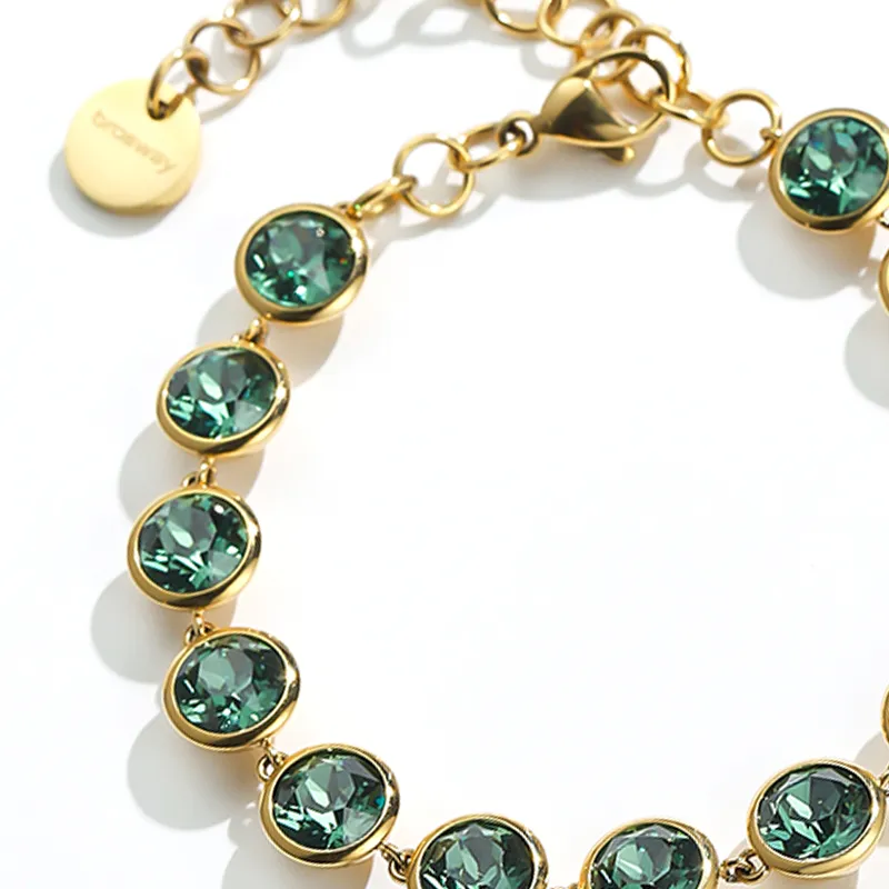 BROSWAY Titanium Steel Bracelets Women's Gold-1