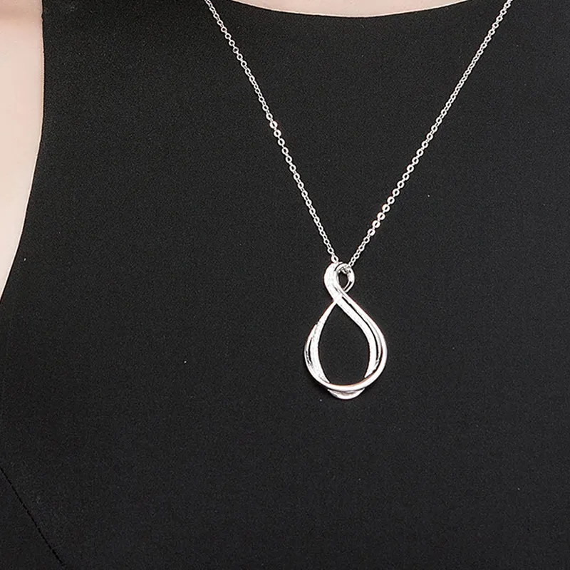 BROSWAY 925 Sterling Silver Necklaces Women's Silver-2