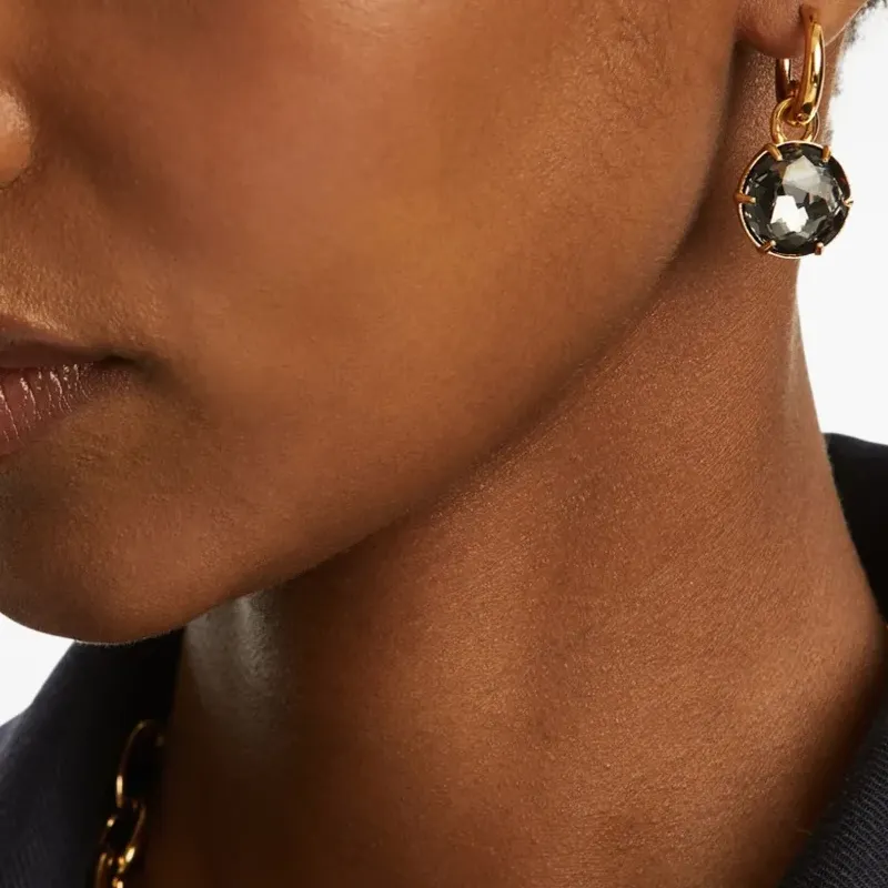 Oscar De La Renta Crystal embellished Earrings-2