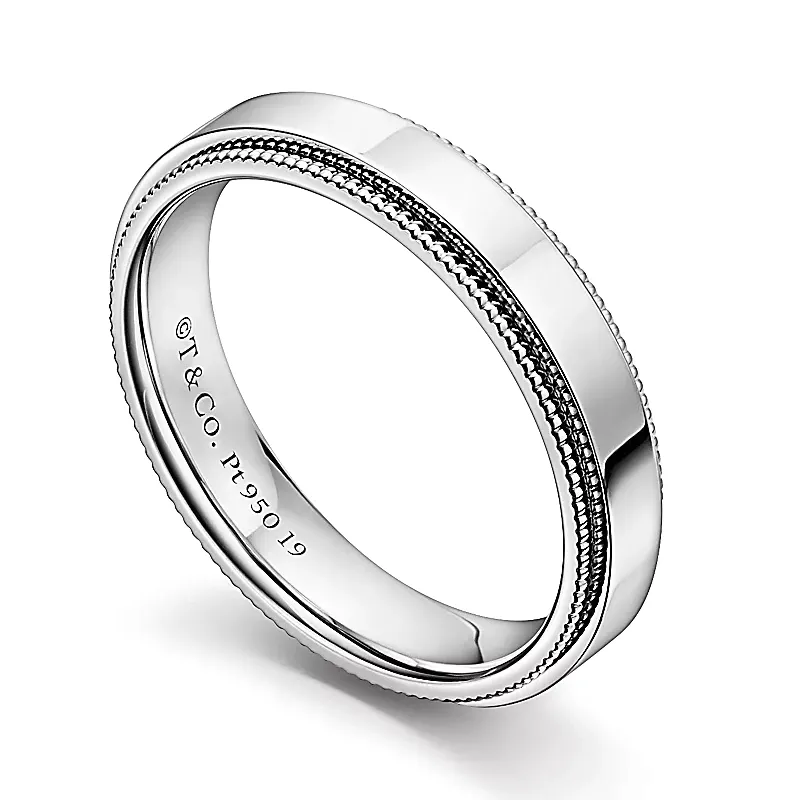 TIFFANY & CO. Platinum 950 Rings Women's Silver-1
