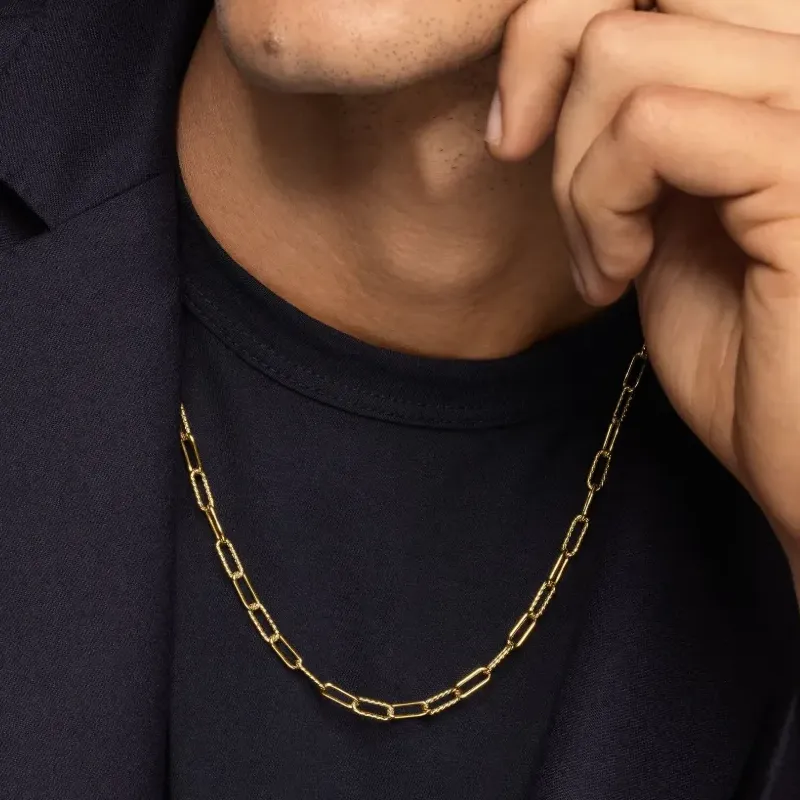 David Yurman 18kt Yellow Gold Madison chain Necklace-2