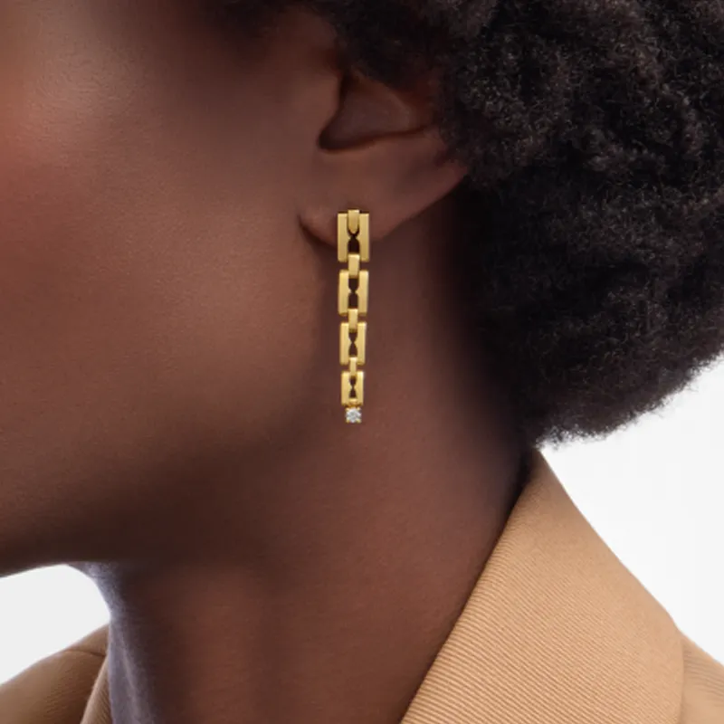 BVLGARI 18K Gold Earrings Women's Gold-4