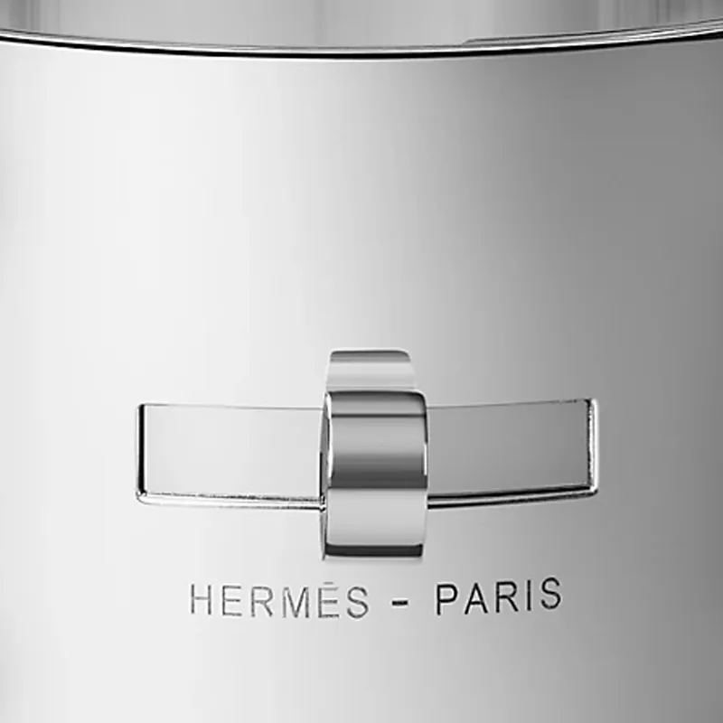 HERMES 925 Sterling Silver Bangles Unisex Silver-1