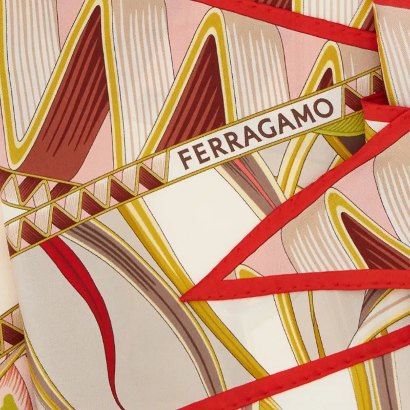FERRAGAMO Silk Scarves Women's Multicolor-1