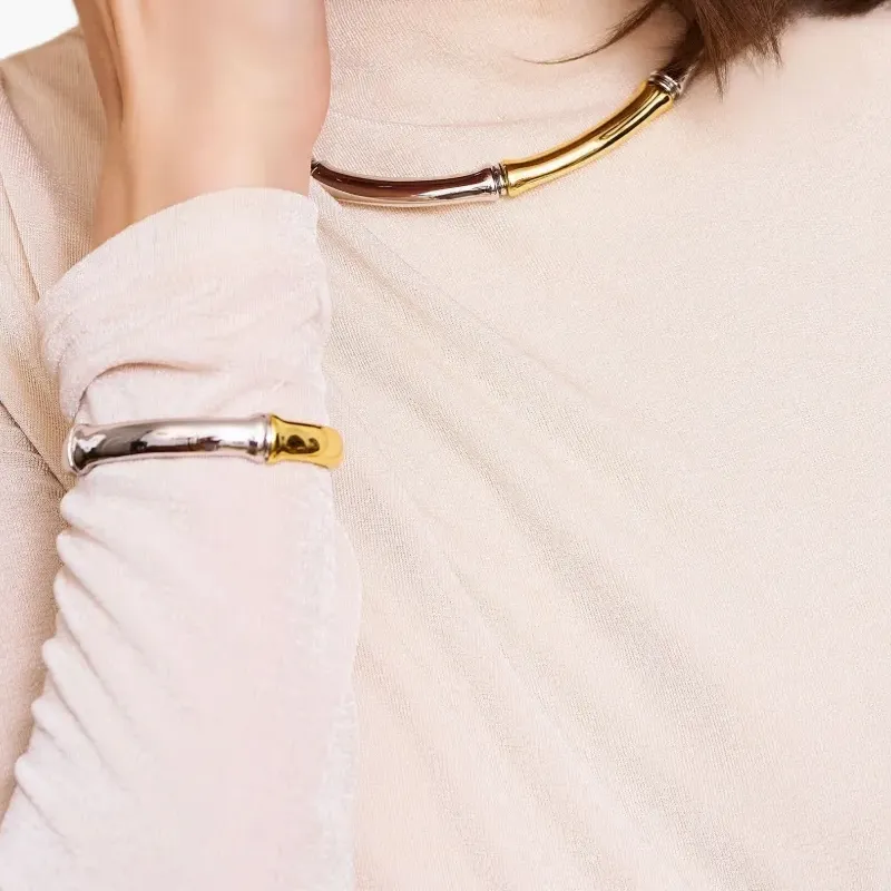Kenneth Jay Lane Bamboo Bracelet-2