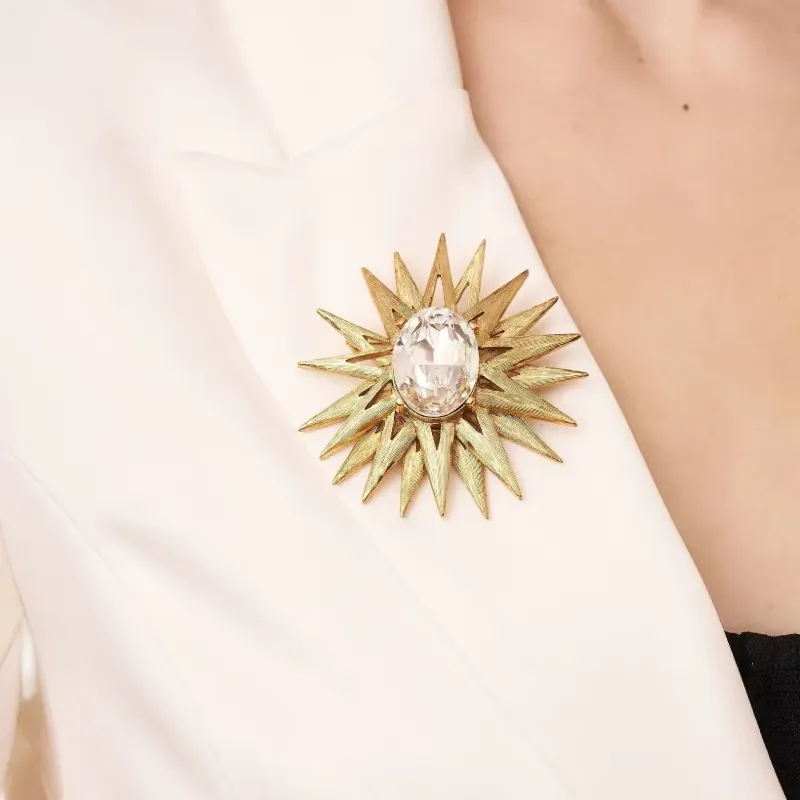 Kenneth Jay Lane Starburst Pin-1