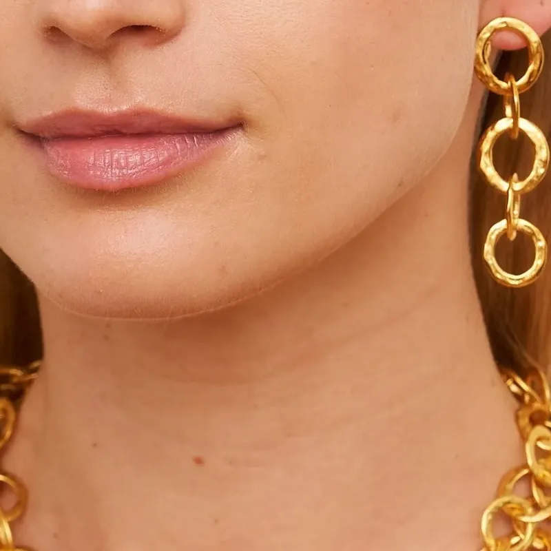 KENNETH JAY LANE Brass Earrings Women's Gold-2