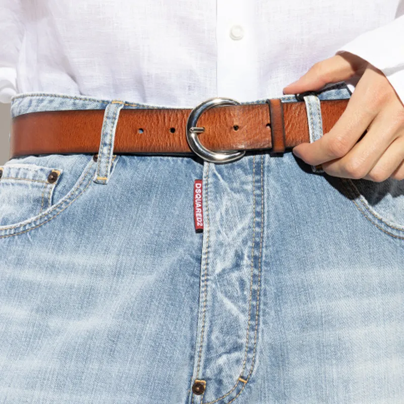 DSQUARED 2 Round buckle Belt-2