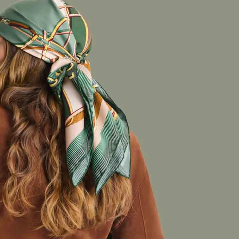 LONGCHAMP A Toute Allure Printed Silk Scarf-2