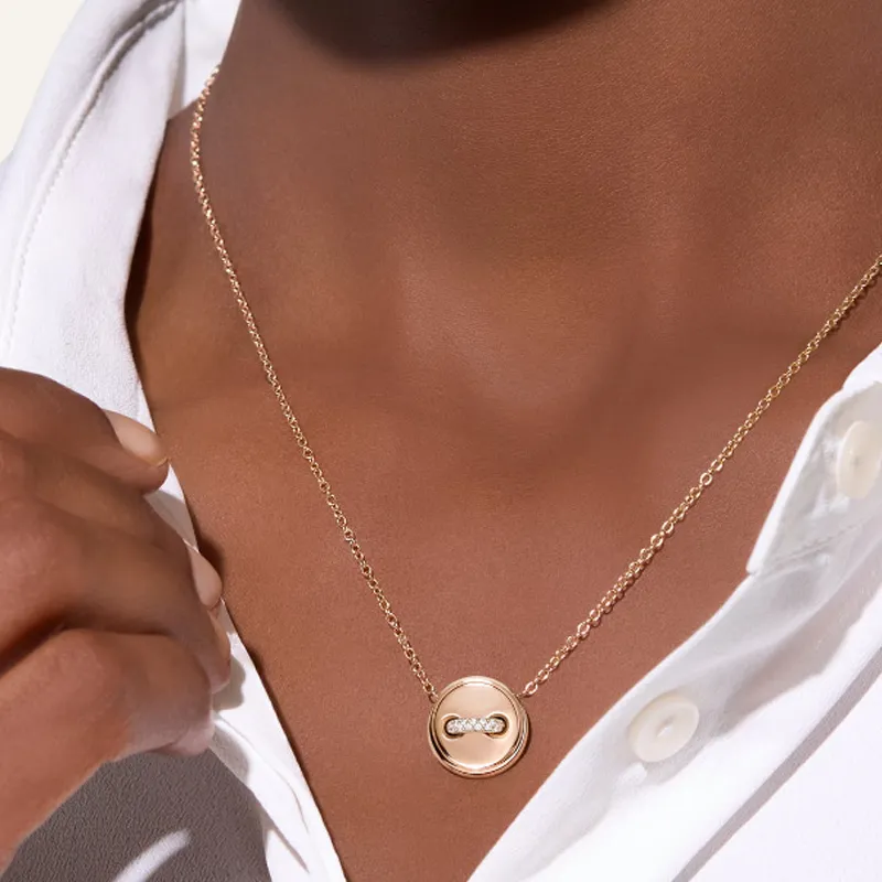 POMELLATO 18K Rose Gold Necklaces Women's Rose Gold-3