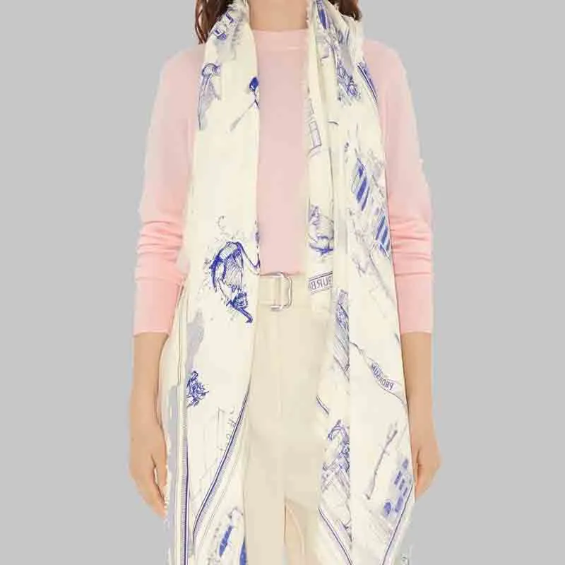 Burberry London Landmarks Scarf-2