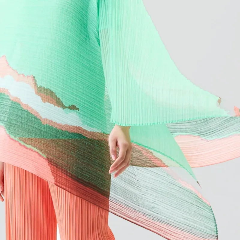 PLEATS PLEASE ISSEY MIYAKE Shawls Unisex Multicolor-2