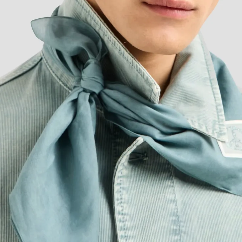EMPORIO ARMANI Asv Foulard With Patch From The Peace Capsule Collection-2