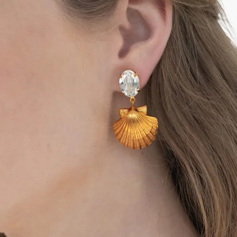 Jennifer Behr 18K Gold Plated Brass Earrings Women's Gold-2