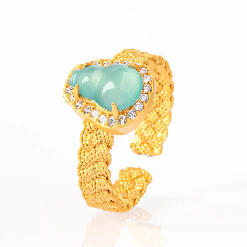 Jade Is Boundless Ice Type Jadeite Rings Women's-1