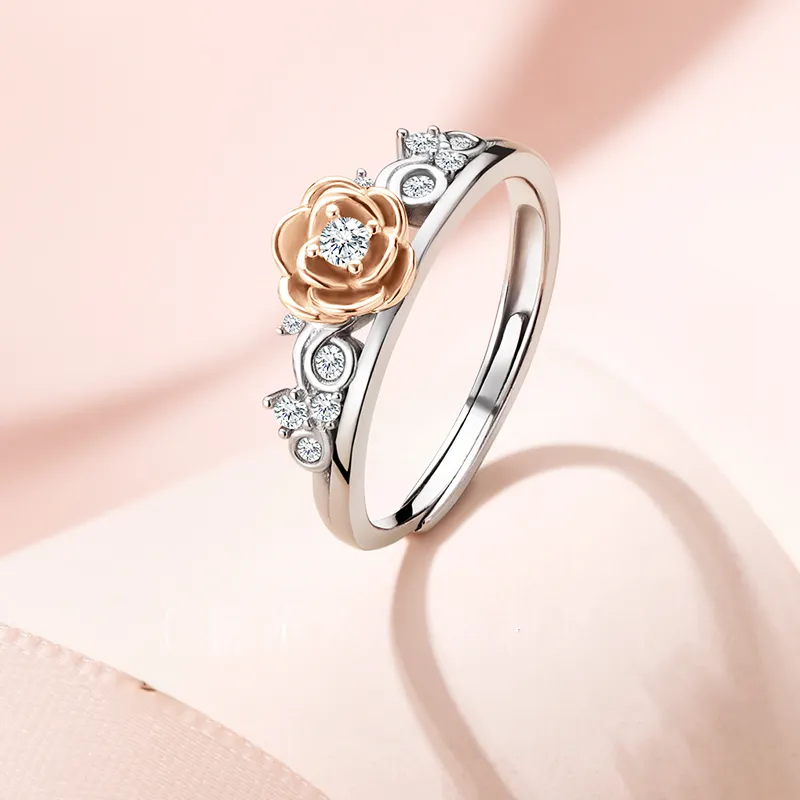 Disney Princess S925 Silver Rings Women's-3