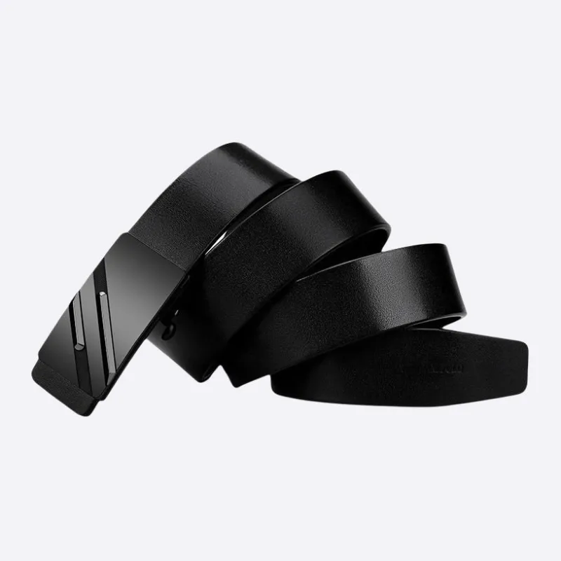 JEANSWEST Split Cow Leather Cow Split Leather Belts Men's 3.5cm-1
