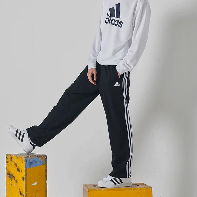 Adidas Knitted Sweatpants Men's Black-6