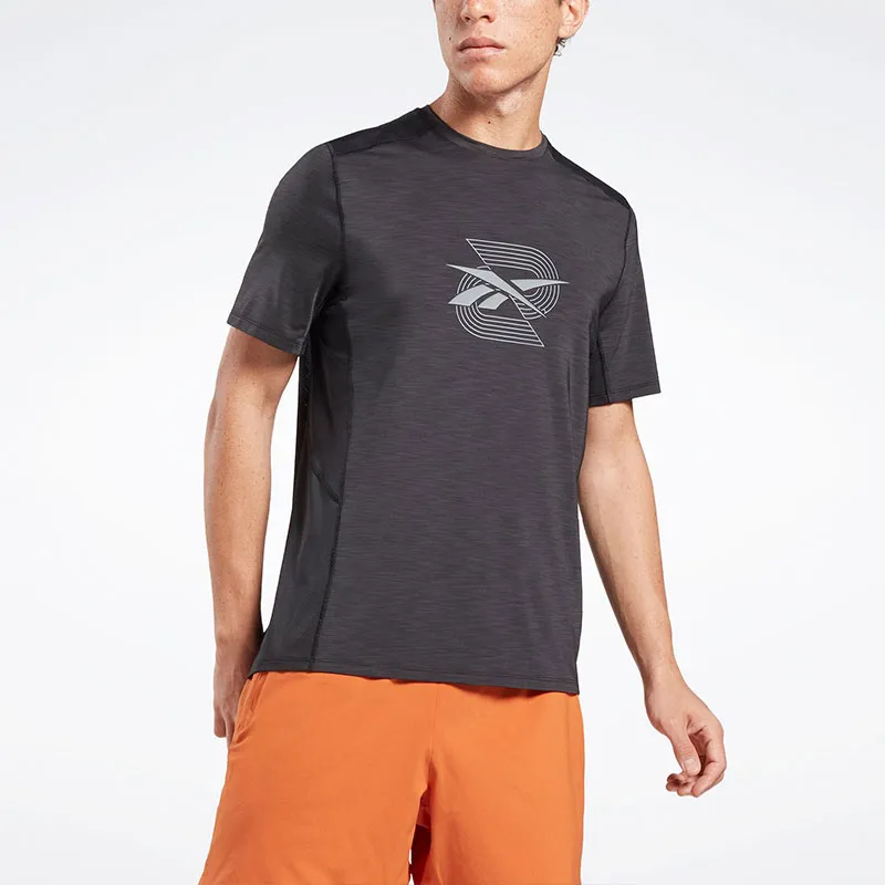 Reebok ACTIVCHILL T-Shirt Men's Black-3
