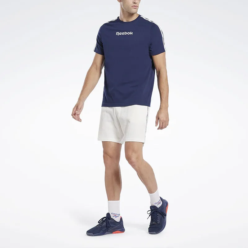 Reebok Identity Vector T-Shirt Men's Marine Blue-1